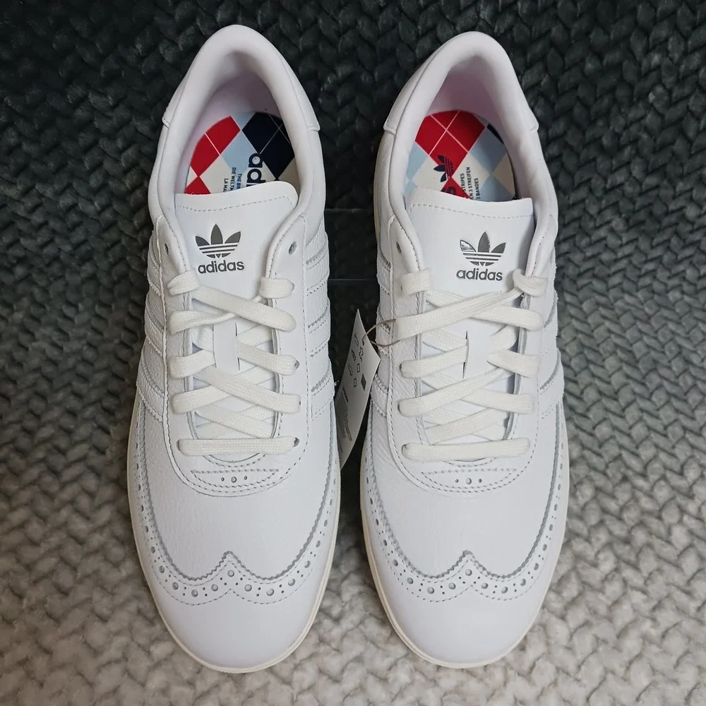 Adidas CourseCup Spikeless Men's Golf Shoes White Size 10.5